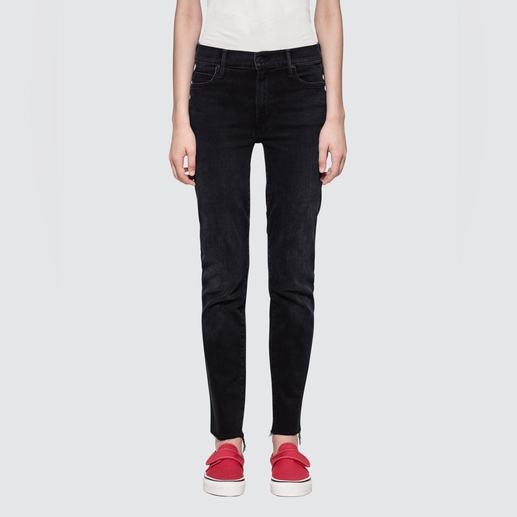 Mother Black Denim Jeans